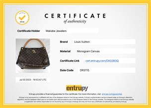 M41621 Louis Vuitton 2015 Gaia Monogram Hobo Handbag-Noir